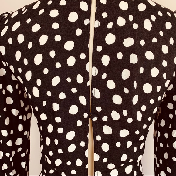 NEW Reformation Creed polka dots midi dress - Picture 6 of 8